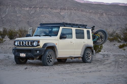 Customer photo review of Rack de Carga Extreme 5 para Suzuki Jimny (5-door)