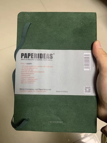 Customer photo review of XV 2025 Daily Planner