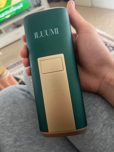 Customer photo review of ILUUMI IPL