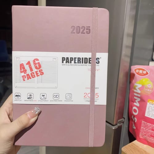 Customer photo review of XV 2025 Daily Planner
