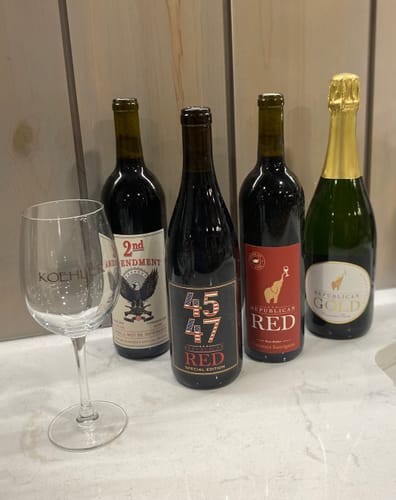 Customer photo review of Republican GOLD Conservative Cuveé