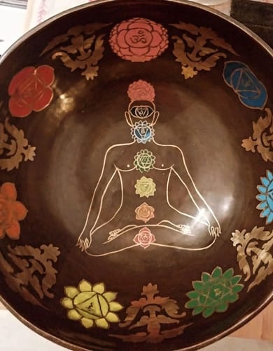 Customer photo review of 7 Chakra Singing Bowl