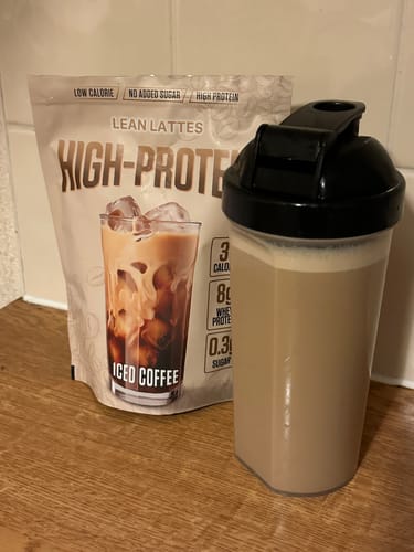 Customer photo review of High Protein Lean Coffee 🤩