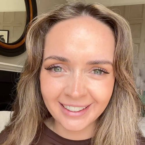 Customer photo review of Magnetic Eyelashes