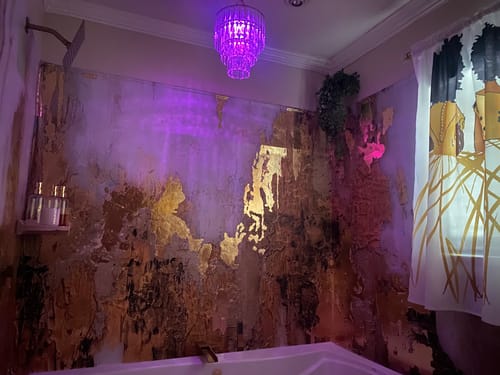 Customer photo review of "Ethereal" Oversized Wall Mural
