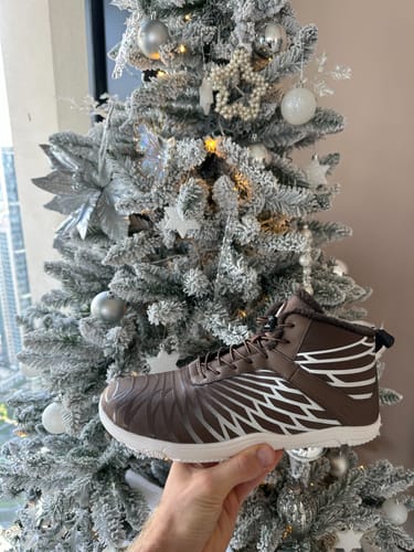Customer photo review of Lorax Winter – Ergonomic & Supportive Winter Barefoot Shoes (Unisex)
