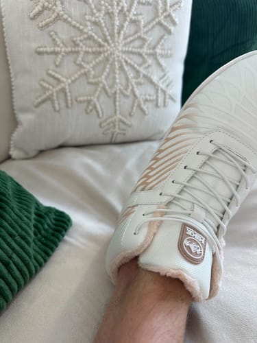 Customer photo review of Lorax Winter – Ergonomic & Supportive Winter Barefoot Shoes (Unisex)