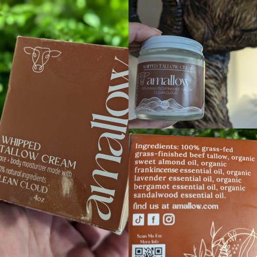 Customer photo review of Tallow Cream Trio