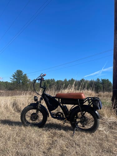 Customer photo review of XF001 GF750 Bicycle Triangle Frame Bag