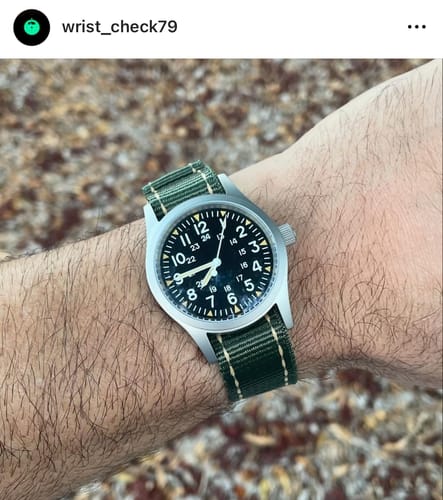 Customer photo review of Single Pass Zulu Alpha Strap 1.0