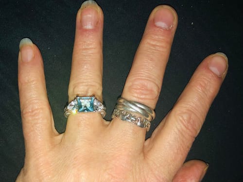 Customer photo review of Tidal Embrace Ring