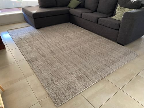 Customer photo review of Byron Ash Wool Rug