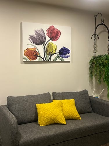 Customer photo review of Subtle Flowers Multicolor