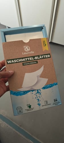 Customer photo review of Waschmittelblätter + 50 Extra GRATIS Wäschen