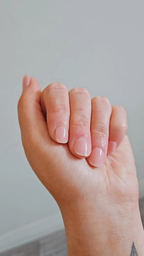 Customer photo review of Lover | Super Jellies DIY Hard Semi Cured Gel Nail Wrapss