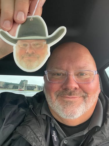 Customer photo review of Custom Shape Air Freshener