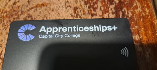 Customer photo review of Custom NFC Business Card