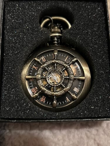 Customer photo review of Coffret Montre à Gousset