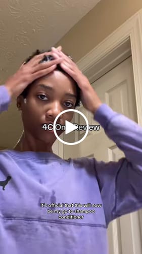 Customer video review of 4C ONLY | Too Easy Collection For 4C Hair