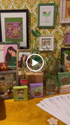 Customer video review of 5x7 Giclee Fine Art Prints