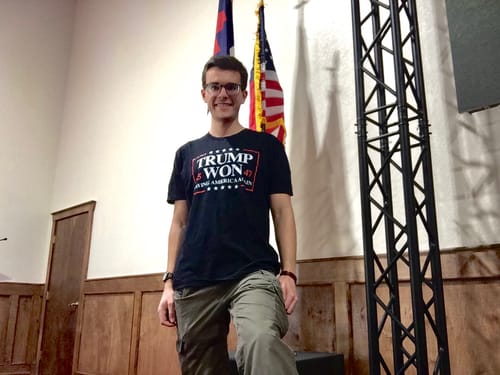 Customer photo review of Trump Won 2024 T-Shirt