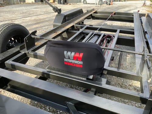 Customer photo review of Neoprene Winch Covers for Winches 17,500 to 22,000lb