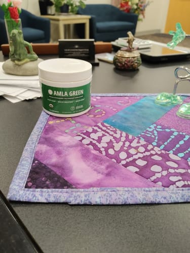 Customer photo review of Amla Green Starter Kit