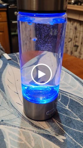 Customer video review of HydroFresh Hidrogénes Víz Készítő Üveg