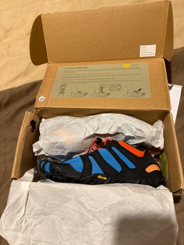 Customer photo review of V-Trail 2.0 Mens Blue Orange