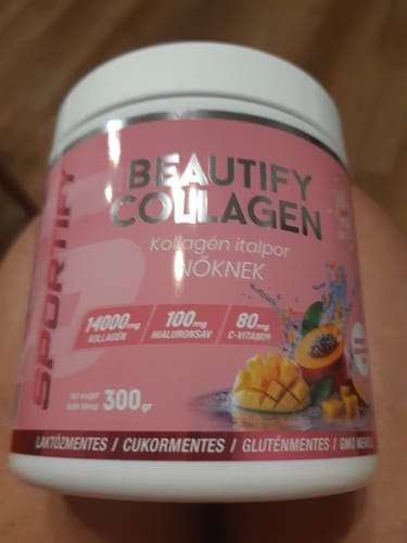 Customer photo review of Beautify Kollagén italpor nőknek