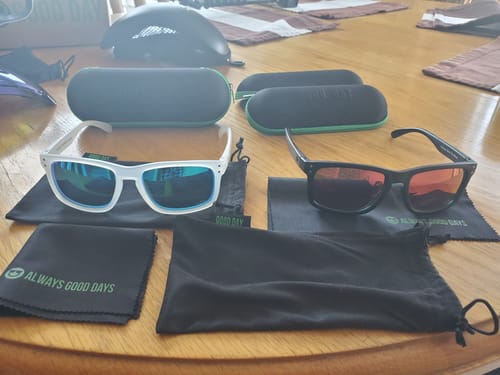 Customer photo review of The Melissa Sunglasses