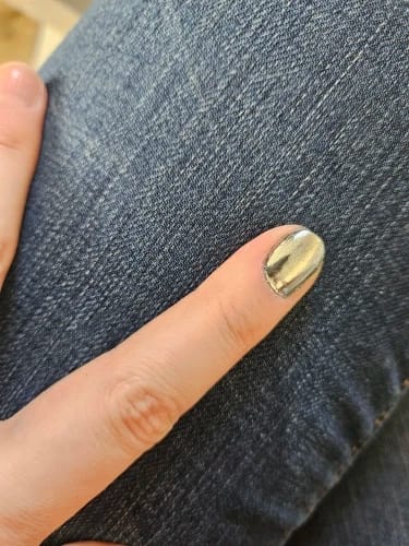Customer photo review of Chrome Nail Powder - 16 Colours π Total Gift π