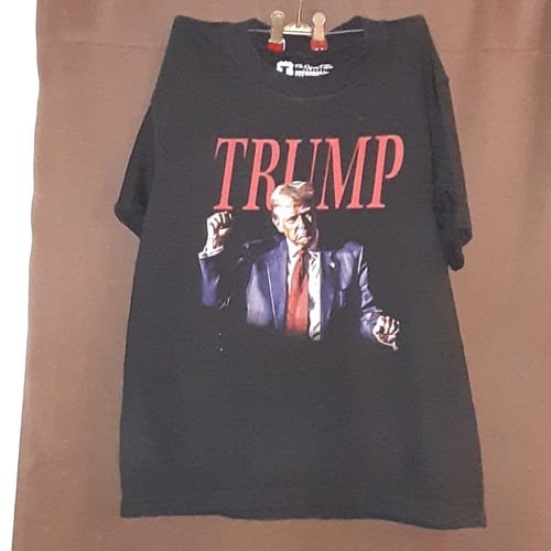 Customer photo review of Trump Dance T-Shirt