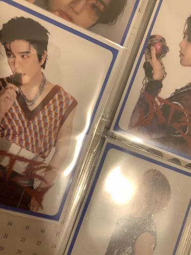 Customer photo review of Premium Clear Photocard Sleeves - Standard