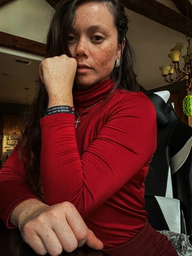 Customer photo review of Psalm 118:6 Wristband