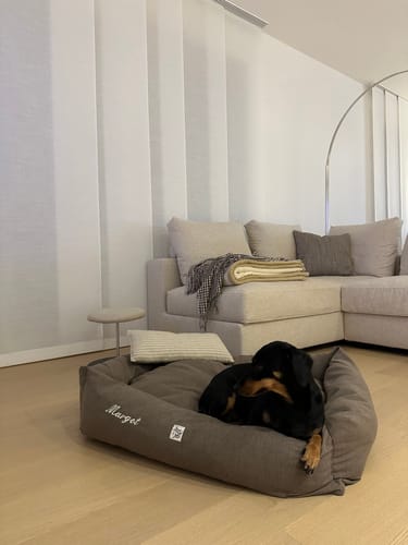 Customer photo review of Divanetto Mattias Marrone (Soft Touch)