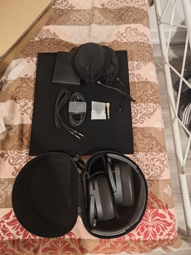 Customer photo review of Stax Spirit S5 Wireless Planar Magnetic Headphones