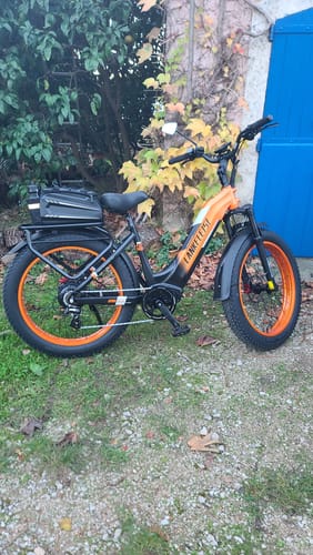 Customer photo review of Lankeleisi MG600 Plus 1000W Bafang Motor 26" Fat Bike All Terrain SUV E-Bike 48V 20Ah Samsung Battery