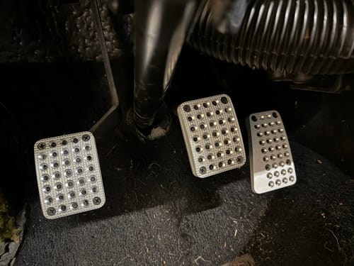 Customer photo review of SMCO Billet Aluminum Pedal Covers