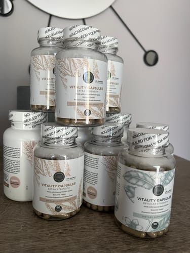 Customer photo review of Extra Strength Vitality Capsules