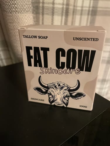 Customer photo review of Grass-Fed Tallow Soap | Moisturising Cleansing Bar
