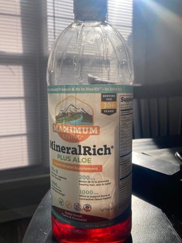 Customer photo review of MineralRich ALOE