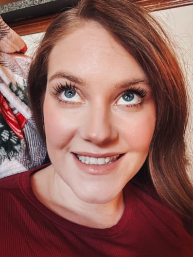 Customer photo review of Everlasting Growth Serum Mascara