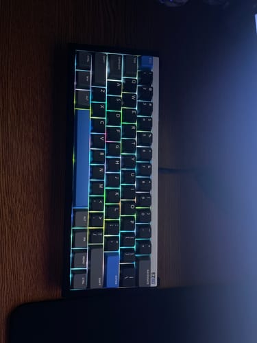 Customer photo review of IQUNIX EZ60/EZ63 Magnetic Switch Gaming HE Keyboard
