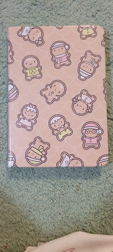 Customer photo review of Gingerbread Holiday Advent Calendar