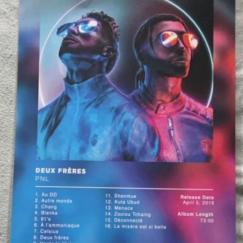 Customer photo review of Deux Frères PNL Poster