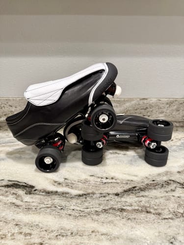 Customer photo review of Envy Carbon Jam and Speed Skate Boots