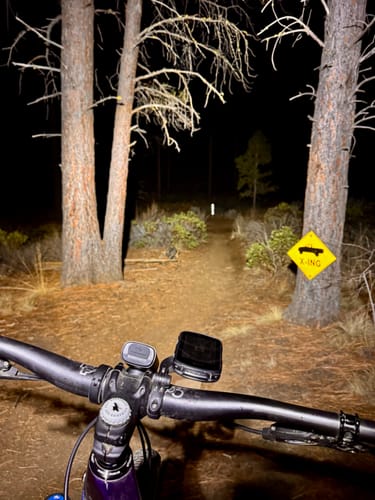 Customer photo review of MONTEER 12000 Mountain Bike Light