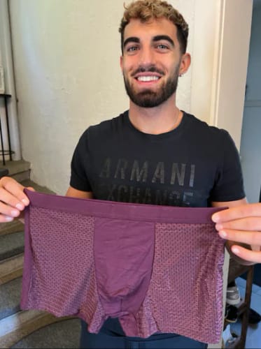 Customer photo review of הבוקסר לייט פיט עם סיבי במבוק לנוחות מרבית של DrawnBody