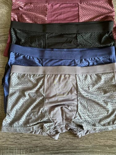Customer photo review of הבוקסר לייט פיט עם סיבי במבוק לנוחות מרבית של DrawnBody